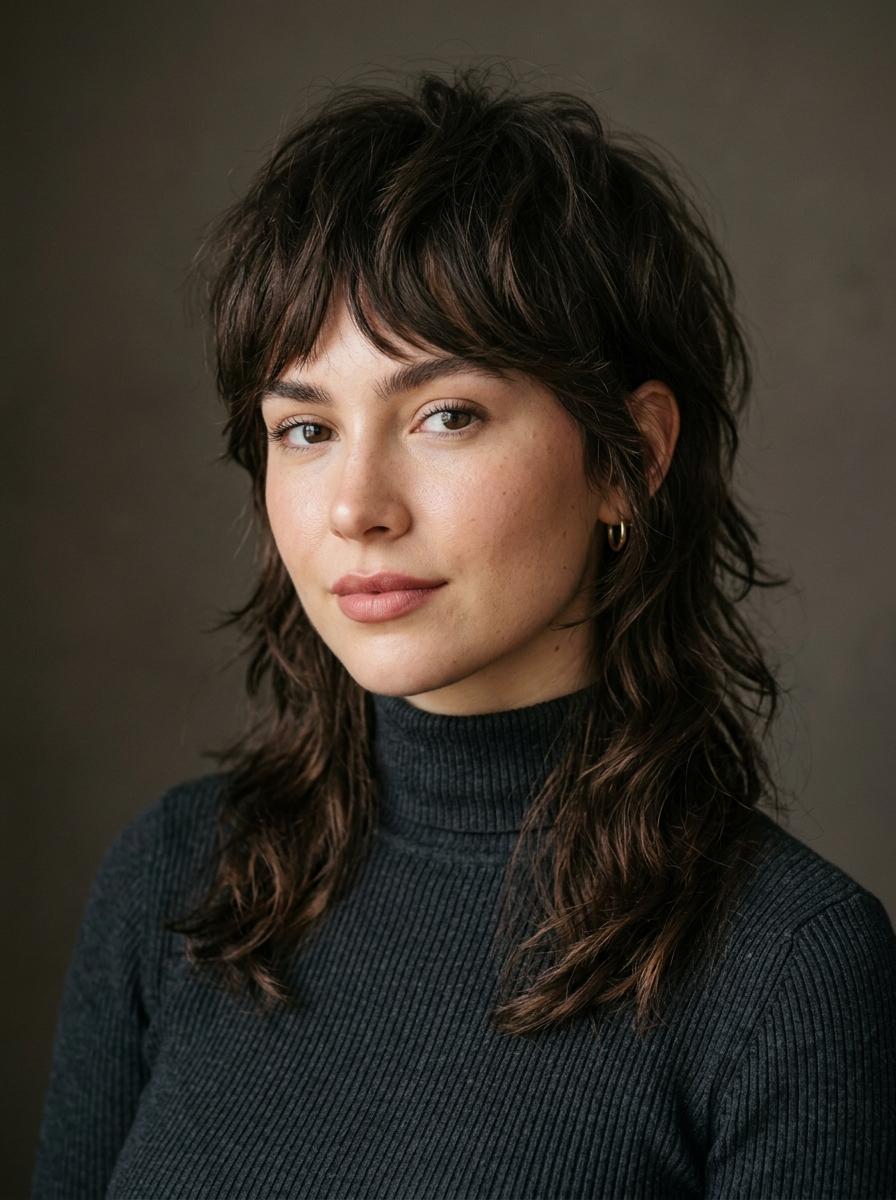Edgy Mullet - Mullet für Frauen
